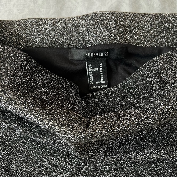 Metallic Mini Skirt - Picture 2 of 2